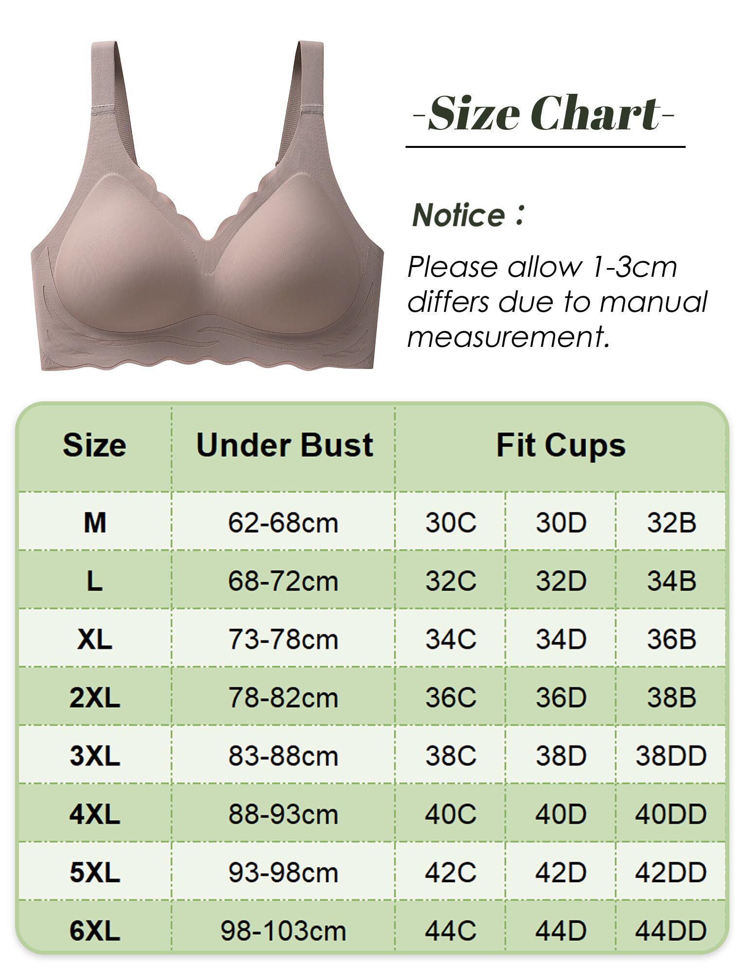 KEOYA Women's Everyday Bras Soft Comfort Wirefree Bra No Underwire Seamless Wide Strap Bra Breathable Fitted Sleep/Sports Bra
